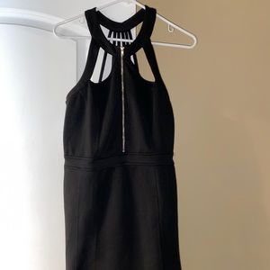 Black cocktail dress